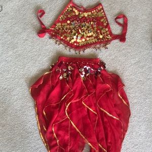 Kids costume (belly dance/ princess)